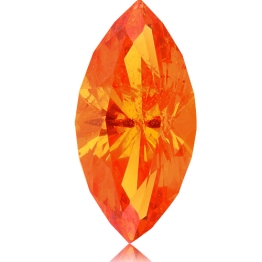 Spessartite Mandarin Garnet,Marquise 2.86-Carat