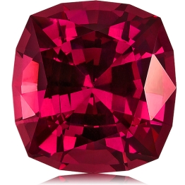 Rhodolite Garnet,Cushion 14.55-Carat