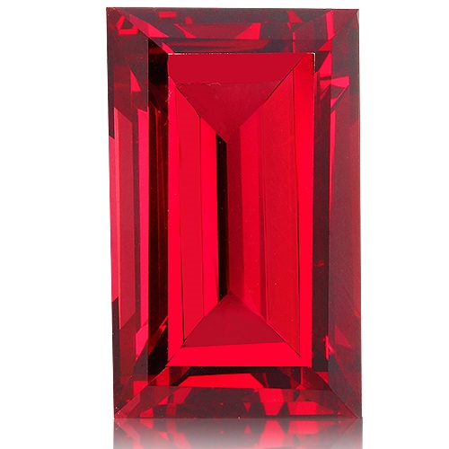 Rhodolite Garnet,Baguette 19.34-Carat