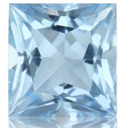 Aquamarine,Princess 3.54-Carat