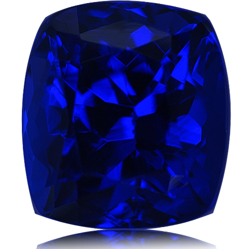 Tanzanite,Cushion 7.52-Carat