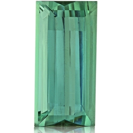 Tourmaline,Baguette 6.96-Carat