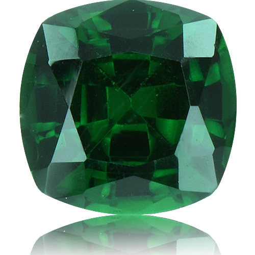 Tsavorite,Cushion 1.42-Carat