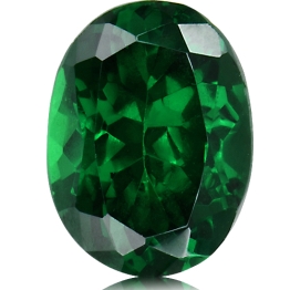 Tsavorite,Oval 0.00-Carat