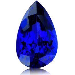 Tanzanite,Pear 2.04-Carat