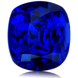 Tanzanite,Cushion 2.36-Carat