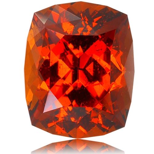 Malaia Garnet,Cushion 4.07-Carat