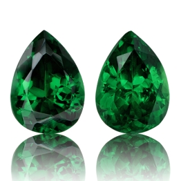 Tsavorite,Matched Pairs 1.84-Carat