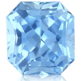 Aquamarine,Radiant 1.66-Carat