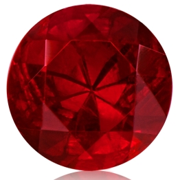 Ruby,Round 0.70-Carat