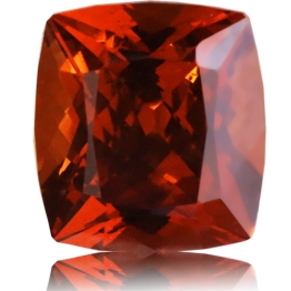 Malaia Garnet,Cushion 3.75-Carat