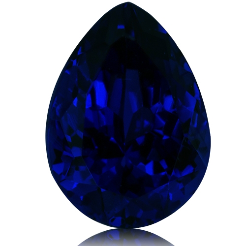 Tanzanite,Pear 5.36-Carat