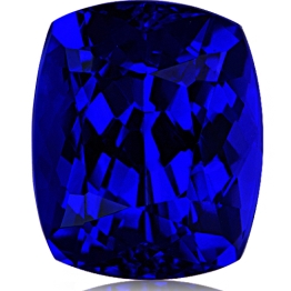 Tanzanite,Cushion 4.73-Carat