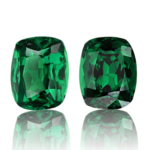 Tsavorite,Matched Pairs 1.57-Carat