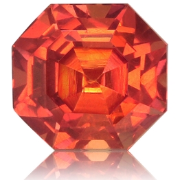 Fancy Sapphire,Asscher 1.35-Carat