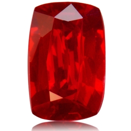 Ruby,Cushion 1.05-Carat