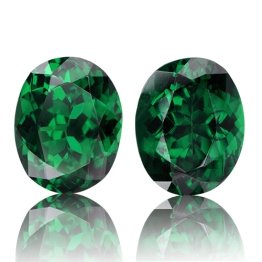 Tsavorite,Matched Pairs 2.70-Carat