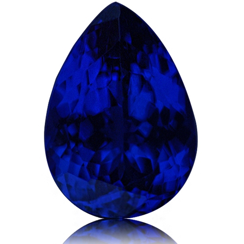 Tanzanite,Pear 5.44-Carat