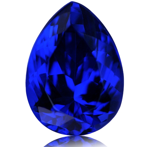 Tanzanite,Pear 4.16-Carat