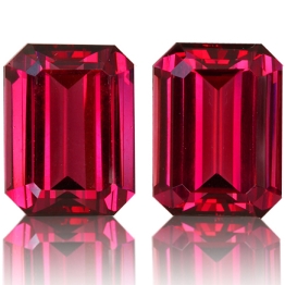 Rhodolite Garnet,Matched Pairs 18.98-Carat