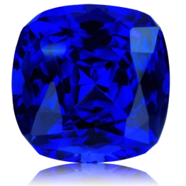 Tanzanite,Cushion 7.38-Carat