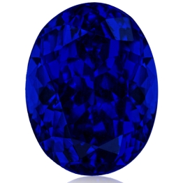 Tanzanite,Oval 6.47-Carat