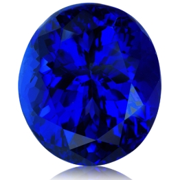 Tanzanite,Oval 7.70-Carat