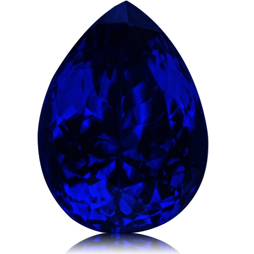 Tanzanite,Pear 5.97-Carat