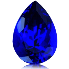 Tanzanite,Pear 3.50-Carat