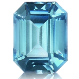 Aquamarine,Emerald Cut 1.93-Carat