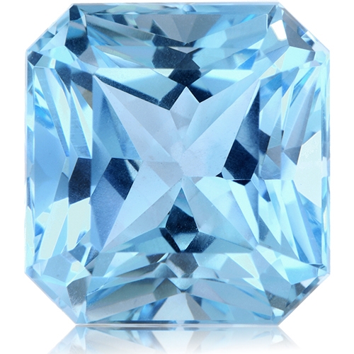 Aquamarine,Emerald Cut 14.74-Carat