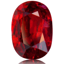 Ruby,Oval 1.02-Carat