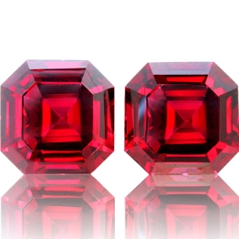 Rhodolite Garnet,Matched Pairs 23.26-Carat