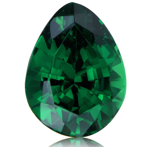 Tsavorite,Pear 1.18-Carat