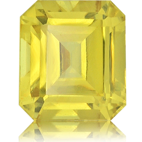 Fancy Sapphire,Emerald Cut 2.84-Carat